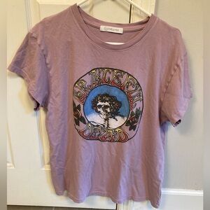 DAYDREAMER grateful dead purple tee shirt Large